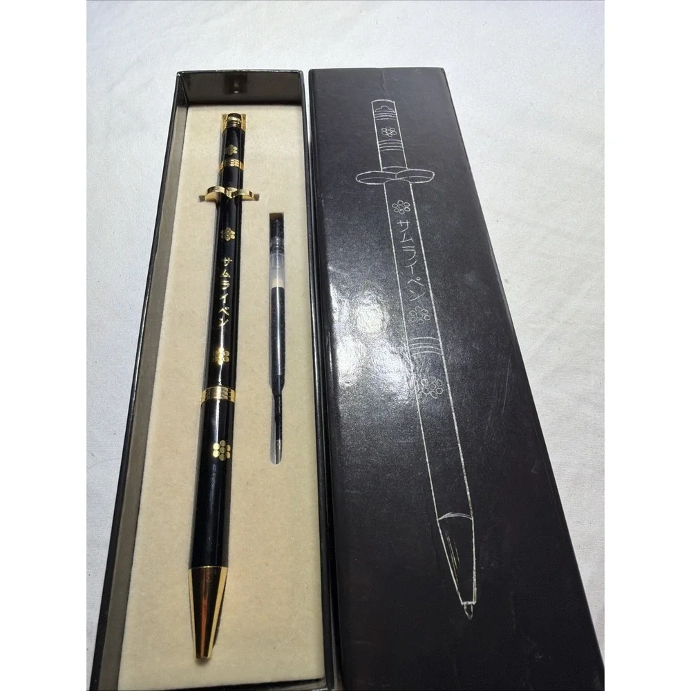 Samurai Pen Black Ink By: Mini Katana
